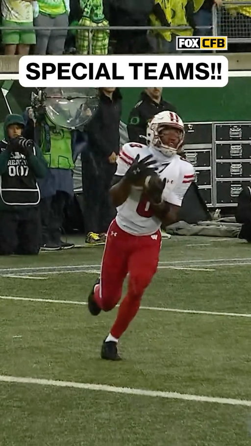 @badgerfootball special teams came to play 🔥
