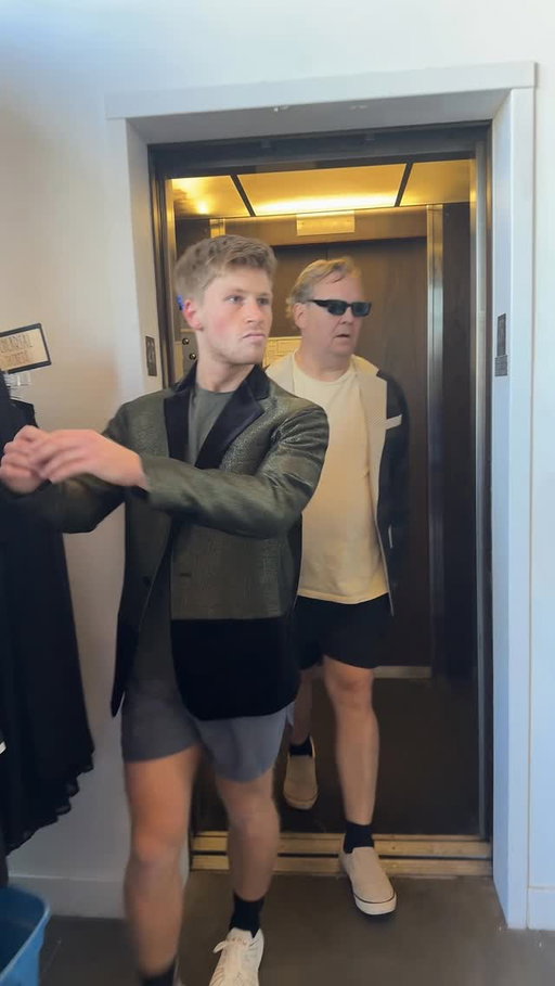 The bad boys of the ballroom. Andy and Robert 😎🤝