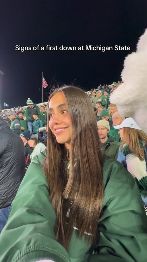 What a cool tradition at Michigan state