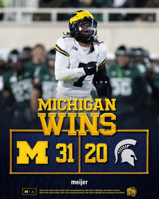 Michigan is the WOLVERINE state! 〽️