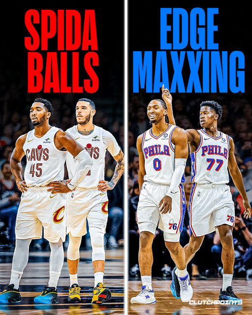 Pulled out all the stops on this one.

Which East team duo has a better chance to create more winning games this season?

👍 for Spida Balls
🩷 for Edge Maxxing

We kid you not, these nicknames are fire!