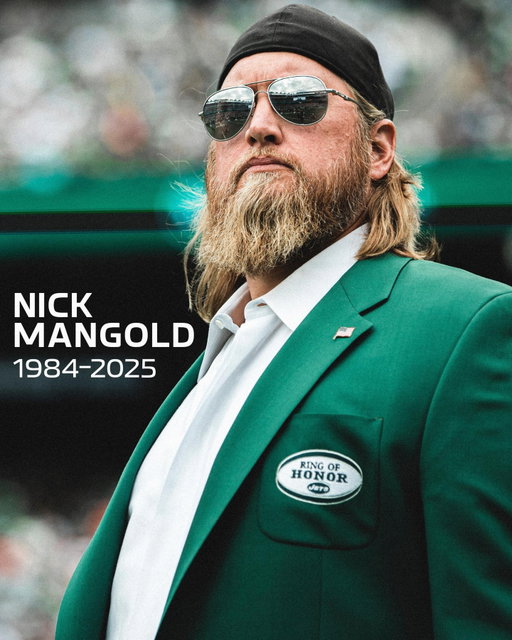 We are heartbroken to share the news of Nick Mangold’s sudden passing