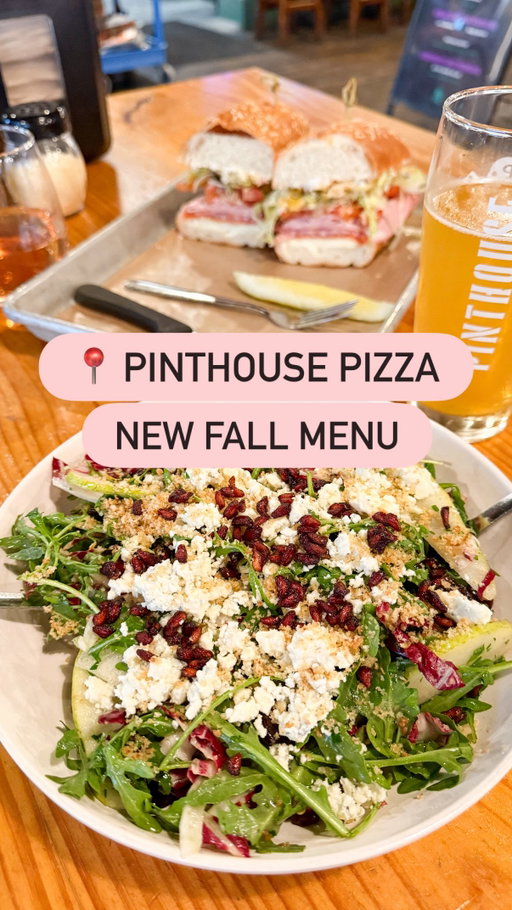 Celebrating 13 years on Burnet Road 🍕🍻🍕

@pinthousepizza on Burnet has been around for 13 years y’all (that’s a rarity these days but don’t forget about the oldies) and we got invited in to try their new fall menu items!

They have a bunch of new beers on tap since they celebrated their 13th anniversary this weekend, and they have wine for you non-beer folks!

Definitely order 👇🏽
🥗 Pear and Fennel Salad - this screams fall!
🍕 Bobby Bacala - I adore Italian sausage and broccolini and this pie is a winner!
🥪 Italian Grinder - this sandwich is huge and worth sharing. I wish there was a little less bread, but the Italian meats and cheese were really good and a great portion!

I haven’t been back to the Burnet Road location in a bit, but it will always hold a special place in my heart! My first date with my husband was there way back in the early days ❤️
-
-
-
#pizza #beer #brewery #fallmenu #pizzaislife #austintx #atxeats #keepaustineatin Pizza, Brewery, Craft Beer Austin