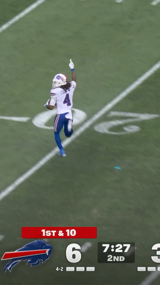 146 yards in the first half already…

BUFvsCAR on FOX/FOX One
watch.nfl.com
