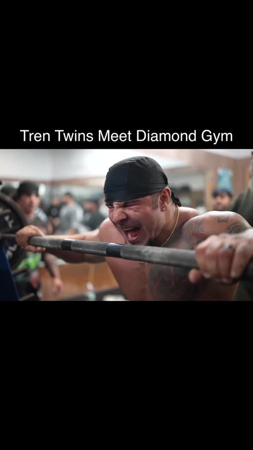 Tren Twins meet Diamond gym #gym #motivation