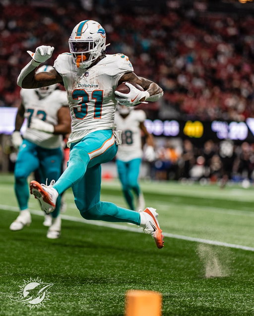Ollie’s off to the end zone 🏃‍♂️
