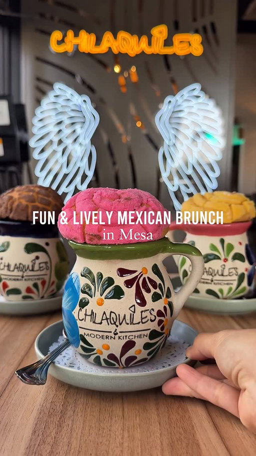 Looking for your next brunch spot in Mesa? Chilaquiles Modern Kitchen serves up a modern twist on classic Mexican breakfast dishes, featuring crispy chilaquiles, breakfast burritos, and tons of fun sweet options as well. It’s a great place to catch up with friends and enjoy a fun weekend brunch!

📍 1804 S Signal Butte Rd, Mesa, AZ 85209
@chilaquilesmodernkitchen