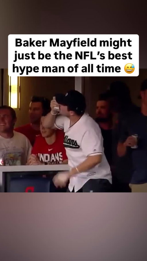 Get Baker Mayfield a beer or two and he’ll make sure the entire stadium goes nuts 😅🍻

(🎥 via KJRH-TV | Tulsa)