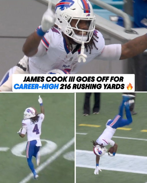 James was cooking in the Bills road win 👀