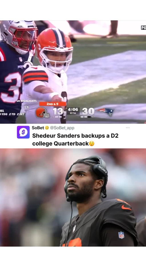 If Dillon Gabriel is the WORST QB in the NFL…what does that make Shedeur Sanders? 

#browns #nfl #quarterback #shedeursanders #qb