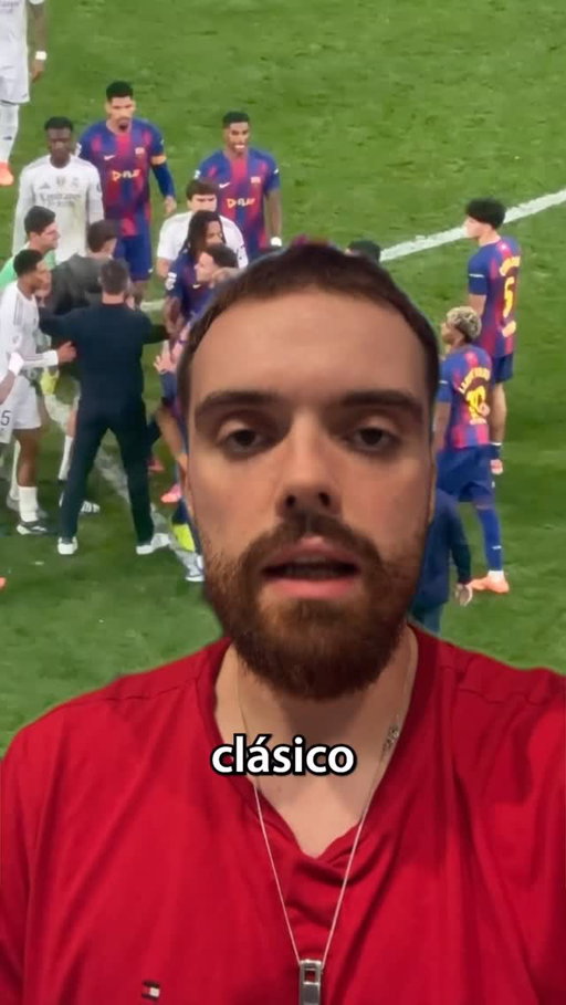 La que se ha liado en El Clásico es culpa mía.
