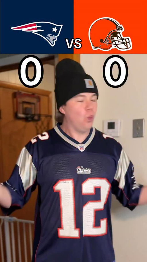 PATRIOTS VS BROWNS RECAP😳🤣🏈 #nfl #football #patriots #browns #skit #funny