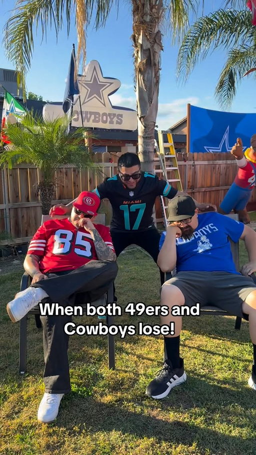 It was a rough Sunday! #ogcarnal62 #49ers #cowboys #dolphins #nfl #football
