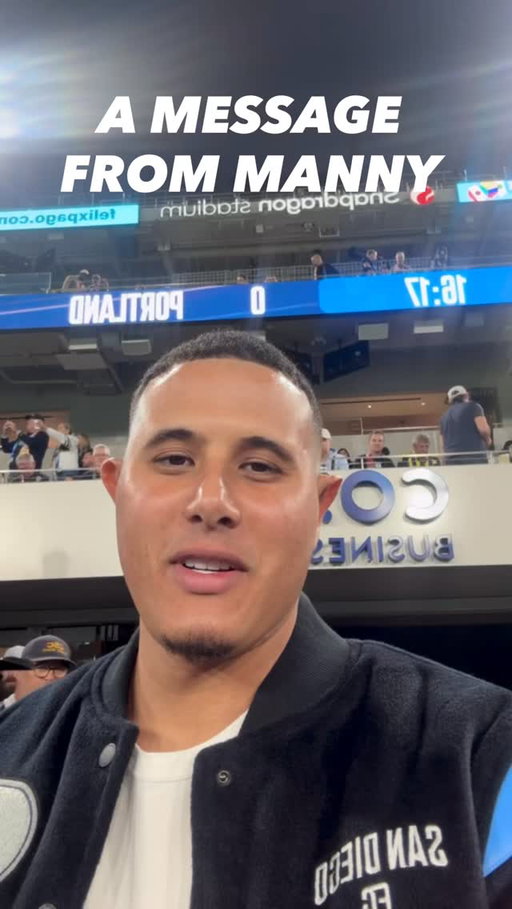 A message from Manny before our first-ever playoff match.