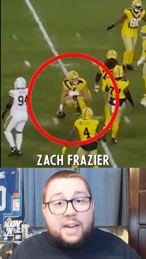 Steelers center Zach Frazier thought they were about to go no huddle so he had to hold on to the ball all the way until they snapped the ball

#nfl #football #sports #steelers #packers