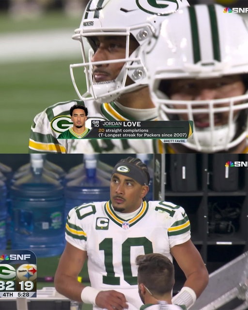 Jordan Love is playing on another level 🎯

GBvsPIT on NBC
Stream on #NFLPlus + Peacock