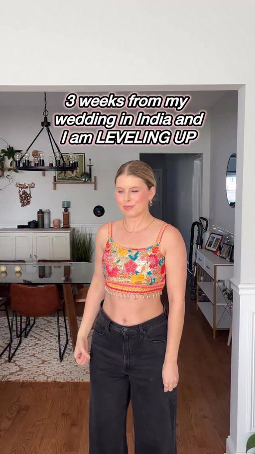 Everyone told me I should smile more so here I am lol 

My husband and I have a dance together perform together as well, but that one is definitely not ready for the internet scrutiny 😭

#Indianwedding #2025bride