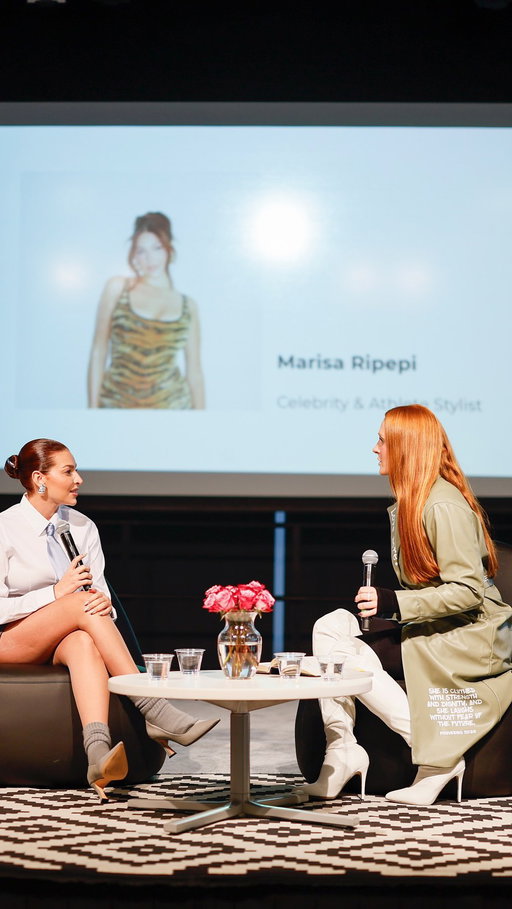 Tunnel fits have changed the game for athletes and stylists 🏀

@marisaripepi, one of the top professional athlete stylists shares her journey with building @obitoppin_1’s wardrobe by establishing trust. 

Pre panel interviews at @thestylistsymposium ✨

🎥: @lifemadestill 

#Fashion #athletes #tunnelfits #nba #stylists