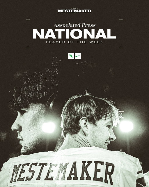 𝙉𝘼𝙏𝙄𝙊𝙉𝘼𝙇 Player of the Week @drewmestemaker 

#GMG🦅