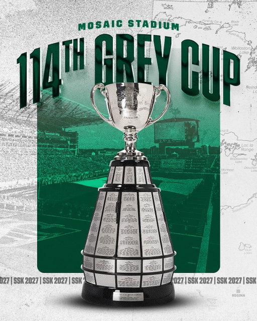 Prairie Party loading... The 114th Grey Cup is headed to Saskatchewan 🏈🌾 #RiderNation #GreyCup