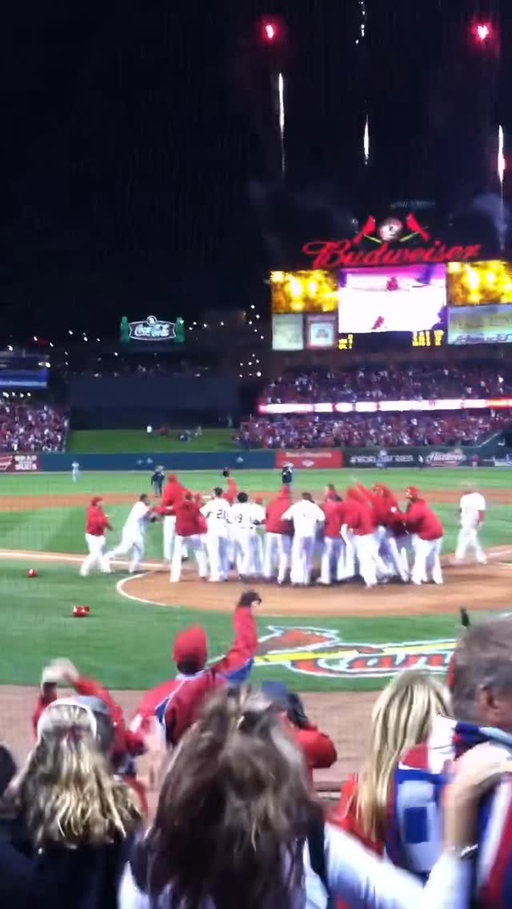 David Freese 2011 Game 6.

🎥 Kevin Wheeler, @ kevinwheeler94/X 
@daveglovershow @kmoxsports