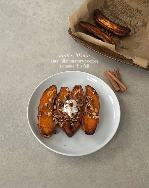 20 anti-inflammatory recipes to make this fall🍂 all on my substack / from warm bowls to soups to super seed bread to cinnamon roll granola. Which ones your fav?! 🤎

Gluten free | Dairy free | high protein | under 30 mins