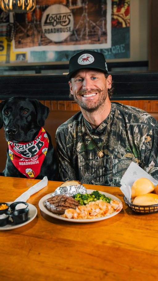 Y’all know how much Jack means to me, he’s more than a dog, he’s my best buddy. 

That’s why I’m proud to announce my own meal at Logan’s where a portion of the proceeds from my meal will be donated to @k9sforwarriors 

These incredible service dogs change lives for our Veterans so make sure to go order my meal, get some good eatin’, and help make a difference.