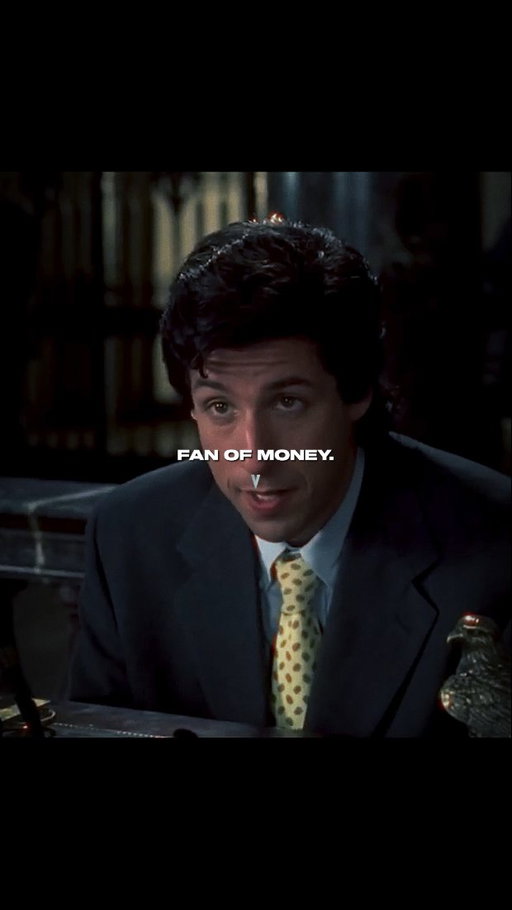 Adam Sandler delivers a line that’s funny on the surface, but it carries a real message underneath. “I’m a big fan of money. I like it. I use it. I have a little. I keep it in a jar on top of my refrigerator. I’d like to put more in that jar.”

It’s a lighthearted way of expressing something we all relate to: the desire to do better financially without losing your humility or humor about where you are right now. It’s not greed, it’s awareness. You can love money without worshiping it. You can want more without letting it define your worth.

Money itself isn’t the enemy it’s a tool. The danger comes when you start chasing it at the cost of your peace or your principles. Sandler’s delivery reminds us that ambition doesn’t have to be arrogant. You can laugh, stay grounded, and still reach higher.

So be a fan of money—but stay the author of your story. Because wealth without self-awareness is just a jar waiting to fall.

What’s your personal definition of being “rich”?

follow for more mindset and growth content

Disclaimer:
This video is edited and shared solely for educational and motivational purposes. All original rights and credits belong to the respective owners/creators. If anyone has an issue, please contact me and I will remove it immediately.

#adamsandler #mindset #success #selfawareness #money #growthjourney #motivation #inspirationdaily #neversettle