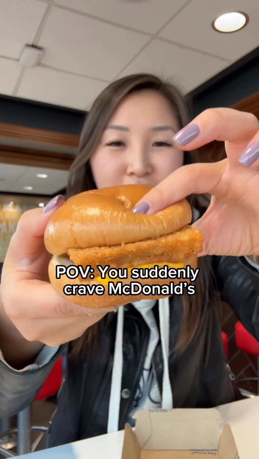 *ad 😏 I was waiting for my friends but I couldn’t help trying a bite of EVERY @McDonald’sCanada’s Extra Value Meals! Now just $9.99 + tax (at participating restaurants) 👏

Choose from: 
 🫶🏼 McChicken (made with 100% Canadian raised seasoned chicken!) 
 🫶🏼 2 Cheeseburgers (made with 100% Canadian beef!) 
 🫶🏼 Filet-O-Fish (my fav 🐟 did you know it’s made with 100% certified sustainable Alaska Pollock?) 
 🫶🏼 McVeggie (sooo good! It’s made with a delicious blend of vegetables and seasoning) 

All Extra Value Meals come with a Medium Fountain Drink and Medium Fries! Such an amazing deal 💪🏻 Go check it out 🍟