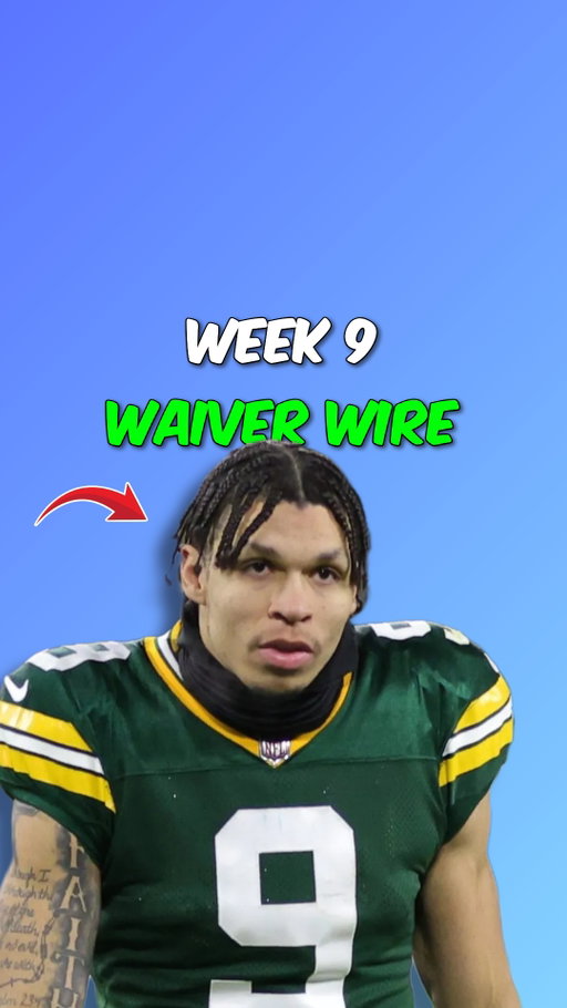 Week 9 Waiver Wire Pickups🏆⬇️

Tyrone Tracy – explosive in space and trending up fast in touches.

Christian Watson – starting to look healthy and reconnect with his QB.

Tez Johnson – emerging as a reliable weekly flex with solid volume.

Tyler Shough – dual-threat upside makes him a sneaky QB pickup.

Isaiah Davis – quietly earning goal-line work and flex-worthy production.

#FantasyFootball
#FantasyFootballAdvice
#fantasyfootballnews
#FantasyFootballTips #FantasyFootballLeague