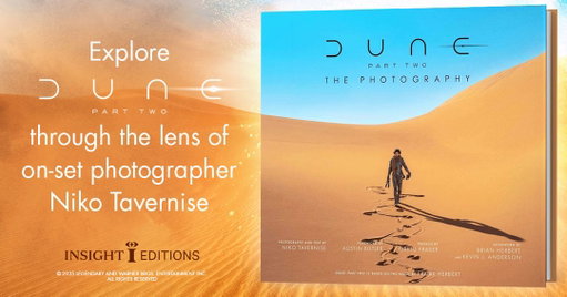 Dive behind the scenes of the making of Dune: Part Two and explore candid moments on set, including never-before-seen images of the cast. ⁠
⁠
DUNE PART TWO: THE PHOTOGRAPHY gives fans a unique look into the magic behind the film. ⁠
⁠
On shelves 11/4. Preorders available now!⁠
⁠
#DuneFilm #Dune #FilmBooks