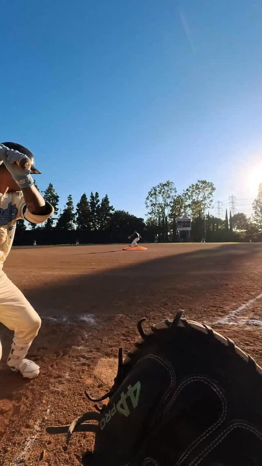 Made the umpire second guess himself 😂