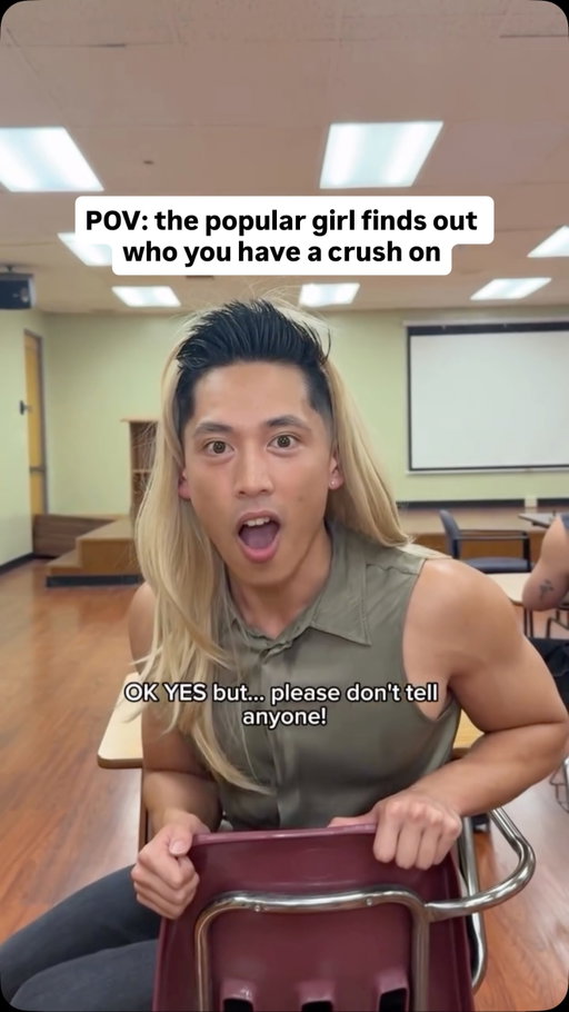 the popular girl finds out who you have a crush on 🤣 Also, JAKE REVEALLLLL @francoisparadiss @freda.ngo 
•
•
•
•
•
•
•
•
•
#explore #viral #tiktok #memes #dumb #tiktokvideos #wholesomeness #tiktokfunny #tiktokcringe #vine #whodidthis #tiktokcomedy #tiktoktrending #memed #reels #relatable