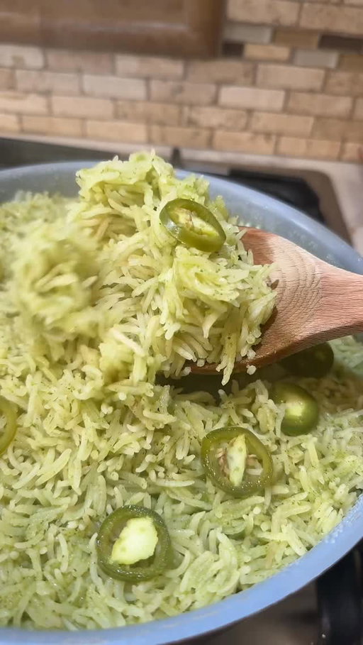 Jalapeño Green Rice 

#rice #arroz #jalapeno #mexican #food