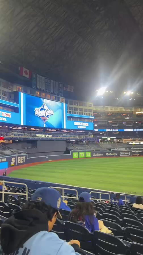 World Series baby! #baseball #Octoberbaseball  #bluejays #champions #winnersneverquit 
 #letsgobluejays #bluejaysworldseries #2025