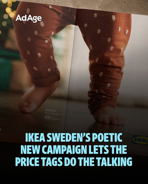 @ikea’s price tags become a storytelling device in a subtle new campaign running in Sweden.

The effort, developed with agency @akestamholst, is themed “Wherever Life Goes.” It reimagines the tag as a storytelling device, narrating the emotional and practical shifts that come with life’s constant changes.

“Life changes constantly,” said Jonas Westberg, marketing communications lead at Ikea Sweden. “We move in together, apart, have children, change jobs or discover new hobbies. No matter what happens, the home should be able to keep up. With this campaign, we want to show how Ikea can be a reliable companion through life’s changes.”

📲 Read about the full campaign at the link in our bio. 🔗