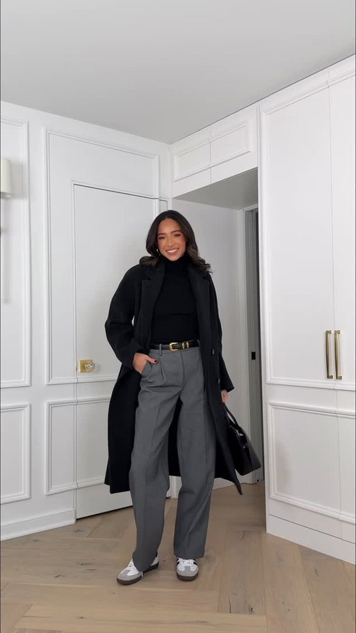 casual work outfit 🤍 type “WORK OUTFIT” for links to this
chic office look with sneakers! I love this for a smart casual office or if you’re a commuter 👟

#workwear #officeoutfit