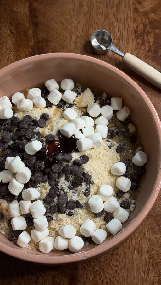 🍪 Cottage Cheese Cookie Dough Bites 🍪
High-protein, creamy, and seriously addicting 😍

What you’ll need:
Dough:
	•	1 cup blended cottage cheese
	•	¼ cup vanilla protein powder
	•	3 tbsp maple syrup
	•	1 tbsp almond butter or peanut butter
	•	1½ cups almond flour
	•	½ cup milk chocolate chips 
	•	⅓ cup mini marshmallows 
	•	1 tsp vanilla bean paste

Chocolate coating:
	•	¾ cup milk chocolate chips 
	•	1½ tbsp coconut oil

How to make:
1️⃣ Mix the dough: Combine cottage cheese, protein powder, maple syrup, almond butter, almond flour, chocolate chips, marshmallows, and vanilla. The dough will be thick and sticky.
2️⃣ Form balls: Line a baking sheet with parchment paper, scoop the dough into small balls, and pop them in the freezer for 2–3 hours until firm.
3️⃣ Melt the chocolate: Microwave the chocolate chips and coconut oil for 30 seconds, stir, then heat another 30 seconds until smooth.
4️⃣ Dip & chill: Coat each dough ball in the melted chocolate, place them back on the sheet, and freeze for 15–20 mins until the chocolate sets.

Store in the freezer for the week & enjoy as a sweet lil protein treat 💕🍫