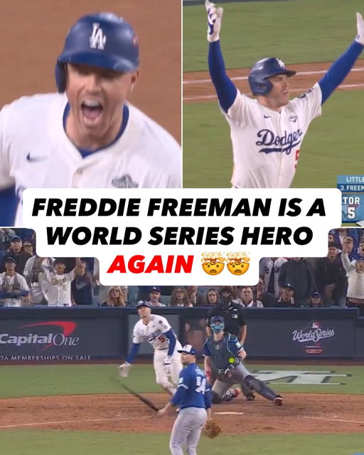FREDDIE FREEMAN DID IT AGAIN!! ANOTHER WALK OFF HOME RUN ON THE BIGGEST STAGE! DODGERS ARE 2-WINS AWAY AFTER WINNING IT IN THE 18TH!!!

Follow @dodgersalldayeveryday for more World Series content ⚾️