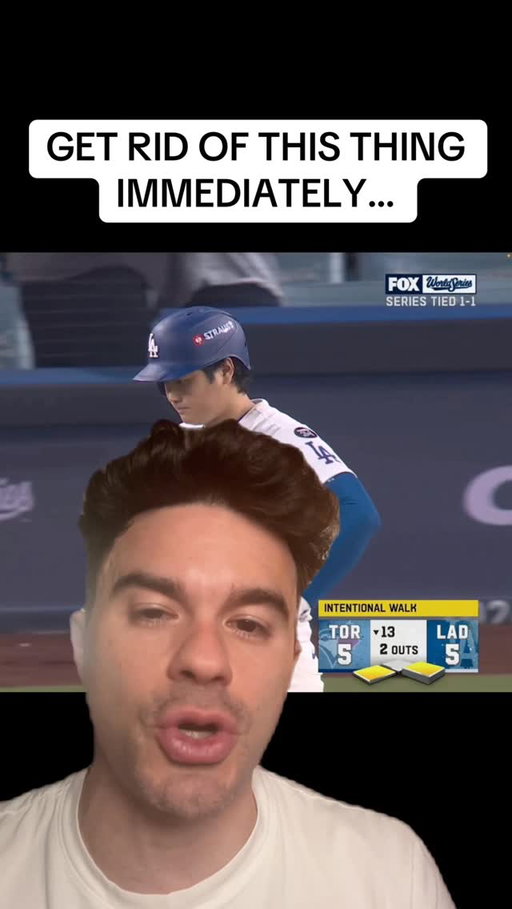 The DUMBEST thing in all of sports 🤦‍♂️

#shoheiohtani #mlb #baseball #dodgers #worldseries