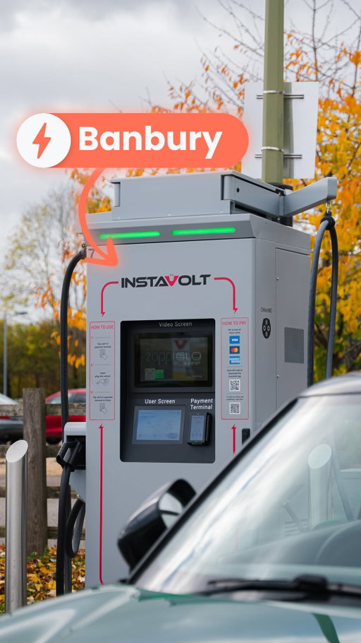 Banbury just levelled up again! ⬆️⚡️

We’ve upgraded 8 more chargers at our Banbury Hub to 160kW ultra-rapid, making it even easier to power up quickly on your way between Birmingham and Oxford 🔌💨

With 32 chargers on-site, 4 accessible bays, and plenty of amenities like Costa Coffee, Hotel Chocolat, Miller & Carter, and a vending machine – it’s the perfect place to top up your EV and yourself ☕️🍫

📍Just off J11 of the M40
⚡️A total of 32 ultra-rapid chargers
♿️ 4 accessible bays
☕️ Costa, Hotel Chocolat, Miller & Carter on-site

#EVCharging #Banbury #UltraRapidCharging #InstaVolt #Upgrade #EVInfrastructure #BanburyCharging