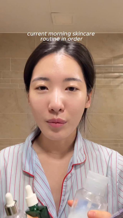 Current AM skincare ❤️

#koreanskincare #morningskincare #skincareroutine
