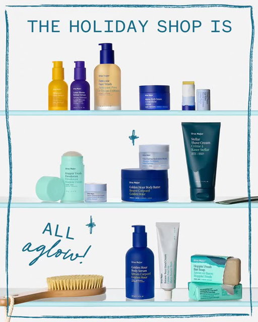 The holiday shop is open! ✨

'Tis the season for clean gifts for all the brightest spirits on your list—from performance-packed sets, to stocking-sized surprises, to hydrating winter heroes. 

Take a peek at the link in bio. 🎁