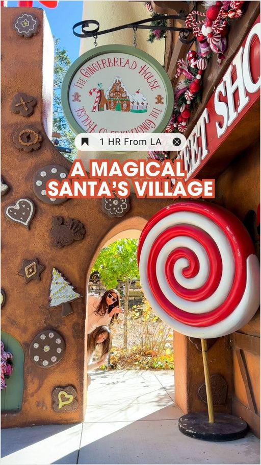 With just two months until Christmas, I saw that Santa Claus Village is running a promotion for its 70th anniversary this year. 
From now until November 12, if you buy a full-price adult or senior annual pass, you can get up to four additional annual passes for only $59 each!
This place is truly amazing! If you’re in California, you absolutely have to visit!

📍SkyPark at Santa‘s Village @skyparksantasvillage 
28950 CA-18, Skyforest, CA 92385

Sharing my favorite hidden gems around California. 
Check out @teresa.ctw for more secret finds 🤍

#thingstodo #hiddengems #hiddengem #losangeles #visitcalifornia #thingstodoinla #arrowhead #lakearrowhead #California #socal #southerncalifornia #christmas #christmasmagic
