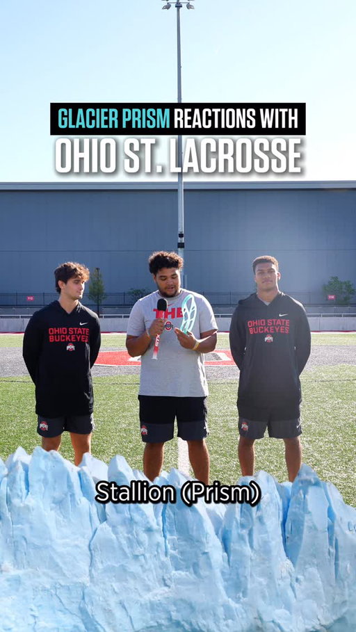 We gave @ohiostatemlax a first look at our new Stallion Prism Galcier and here’s what they had to say 🧊🤝