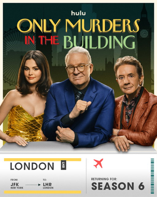 Do we deliver or do we deliver? Season 6 is coming soon to @hulu and with #HuluOnDisneyPlus, and we're headed across the pond! 🇬🇧 #OMITB