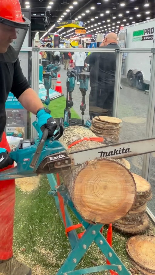 I’ve used battery chainsaws before, and honestly wasn’t too impressed by their performance. I think this is the first one I’ve used that I’ve actually thought could be a good replacement.

Now they’re advertising it as comparable to a 50cc gas saw, but it seems punchier than that. I got into a conversation about how they landed on that performance rating, and apparently there’s a whole world of testing and comparisons to come to that number.

I think it’s more powerful than 50cc, but due to potential litigation from competitors they went conservative with the rating(this is a whole can of worms in the tool world, and it’s a cut-throat market).

I prefer a tool company to rate it conservative and deliver more, than to claim a higher number and leave me disappointed.