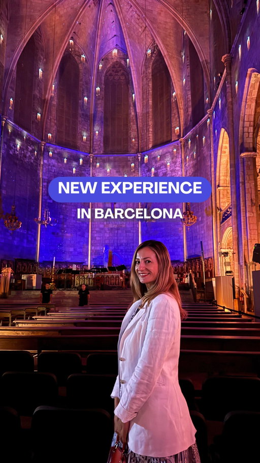 ✨ Come with me to one of Barcelona’s newest and most magical experiences — LUMINISCENCE ✨

Set inside the stunning Basílica de Santa Maria del Pi, this immersive show blends art, light, music, and history to reveal the beauty of one of Barcelona’s most iconic landmarks like never before.

🎟️ Open until 30 November — and you can use my code LIVELIFEBNC10 for a special discount!

Tag the friend you’d bring to this experience 👇 and share this post with anyone visiting Barcelona this month — they need to see this.