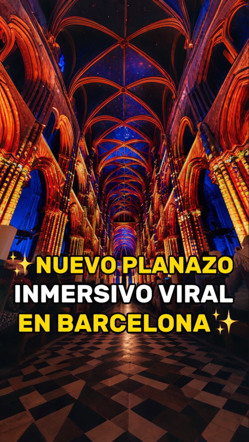 🌌 Nuevo planazo inmersivo que no te puedes perder en Barcelona

💎 LUMINISCENCE te sumerge en una experiencia de 360° por los secretos de la Basílica de Santa María del Pi.

🕰️ Un viaje a través de siglos de historia, acompañado de una narración apta para todos los públicos.

🎥 Videomapping, luces y música que transforman cada rincón del templo en un espectáculo visual impresionante.

🎶 Voces en directo del coro llenan la basílica con una atmósfera mágica que te pondrá los pelos de punta.

🏛️ Una oportunidad única para redescubrir uno de los lugares más emblemáticos del patrimonio español.

🤍 Un momento mágico para vivir con amigos, pareja o familia.

📍 Dónde: Basílica de Santa María del Pi, Barcelona.

🕓 Duración: aproximadamente 50 minutos.

🗓️ Fechas y horarios: elige el que prefieras al comprar tus entradas.

🌍 Idiomas: disponible en 3 idiomas a partir del 1 de noviembre.

👶 Entrada gratuita para menores de 4 años (en el regazo de un adulto).

♿ Accesible para personas con movilidad reducida.

🎟️ Consigue un 10% de descuento usando mi código ELVIAJEDEIVAN10 al comprar tus entradas en Fever.

🔗 Entradas aqui: https://glnk.io/73qy1/feverxelviajedeivan0hl

⭐️ Valoración: 4,6/5 ⭐️ basada en más de 100 opiniones.

👀 ¿Te atreves a descubrir lo que ocurre cuando se apagan las luces?

*embajador de Fever

#fever #feverambassafor#LuminiscenceBCN #ExperienciaInmersiva #BarcelonaCultural #Videomapping #PlanesEnBarcelona #BasílicaSantaMariaDelPi #TurismoBarcelona #ArteYTecnología #EspectáculoVisual #PlanesConAmigos