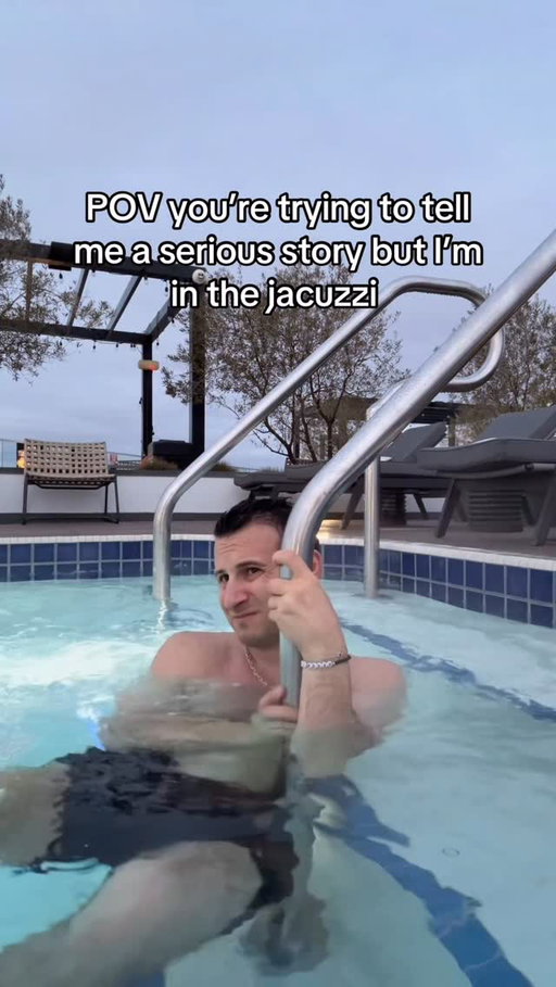 Still happening to me 

#Comedy #friends #jacuzzi #vacation